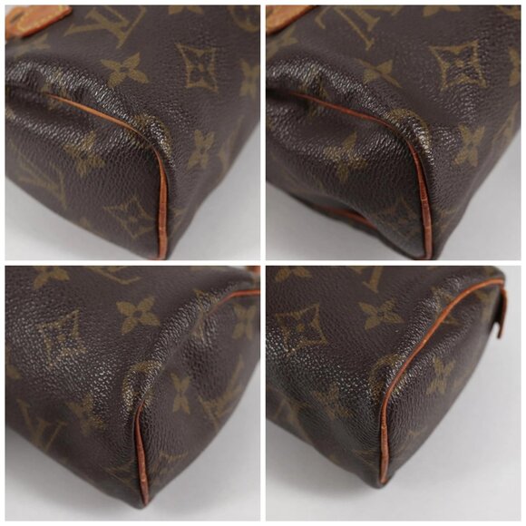 LOUIS VUITTON Monogram Mini Speedy Hand Bag M41534 LV Auth bs27057 - Picture 14 of 16